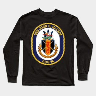 USS John S. McCain (DDG-56) wo Txt Long Sleeve T-Shirt